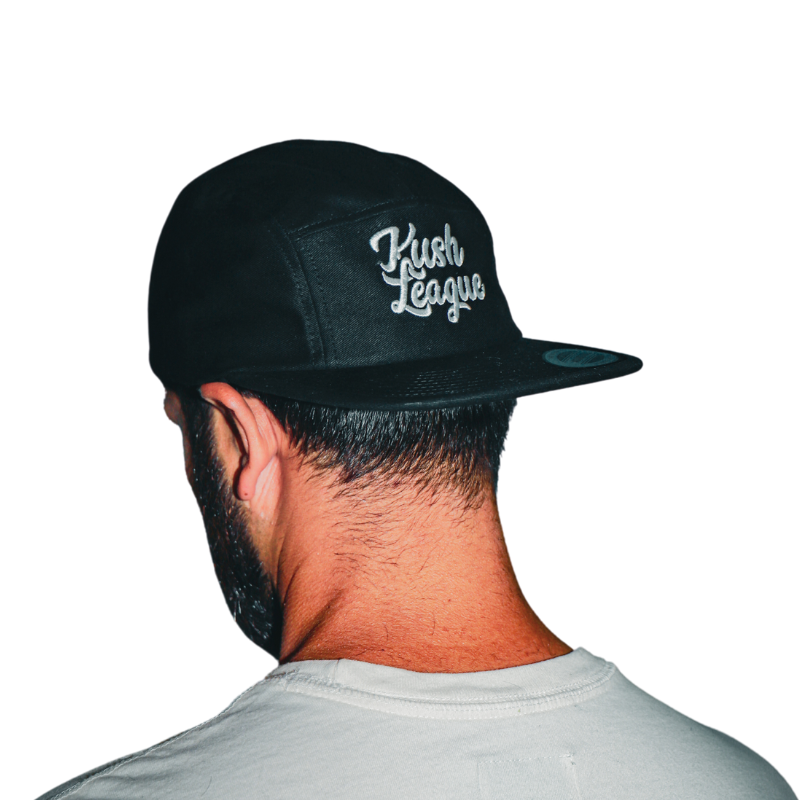 Black Kush League Camper Style Hat